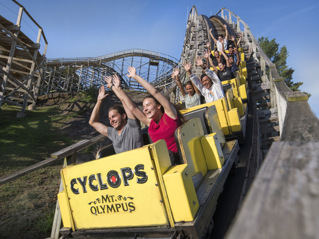 Mt. Olympus Theme Park in Wisconsin Dells.