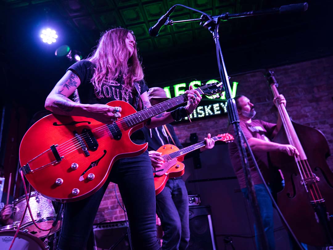 A band performing at Showboat Saloon in Wisconsin Dells.