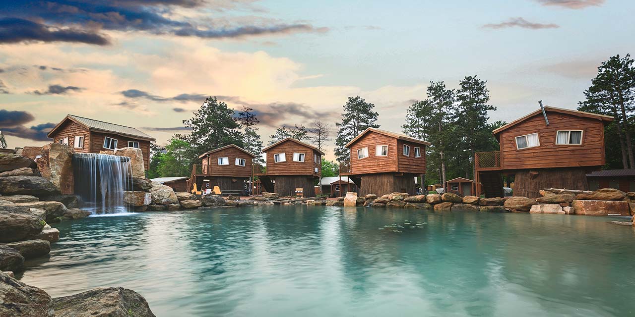 Natura Treescape Resort's Lagoon