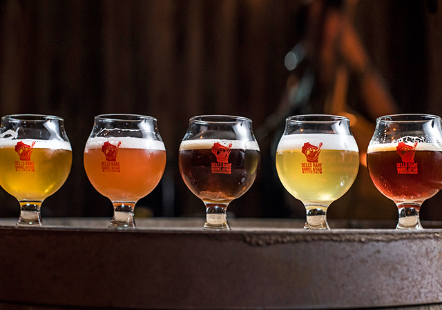 Beer Glasses with Rare Barrel Affair logo