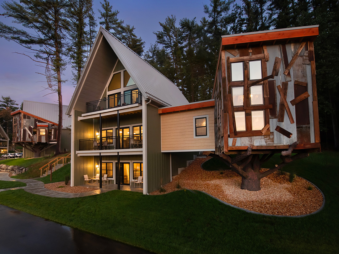 Treehouse Cabins at Wilderness Resort.