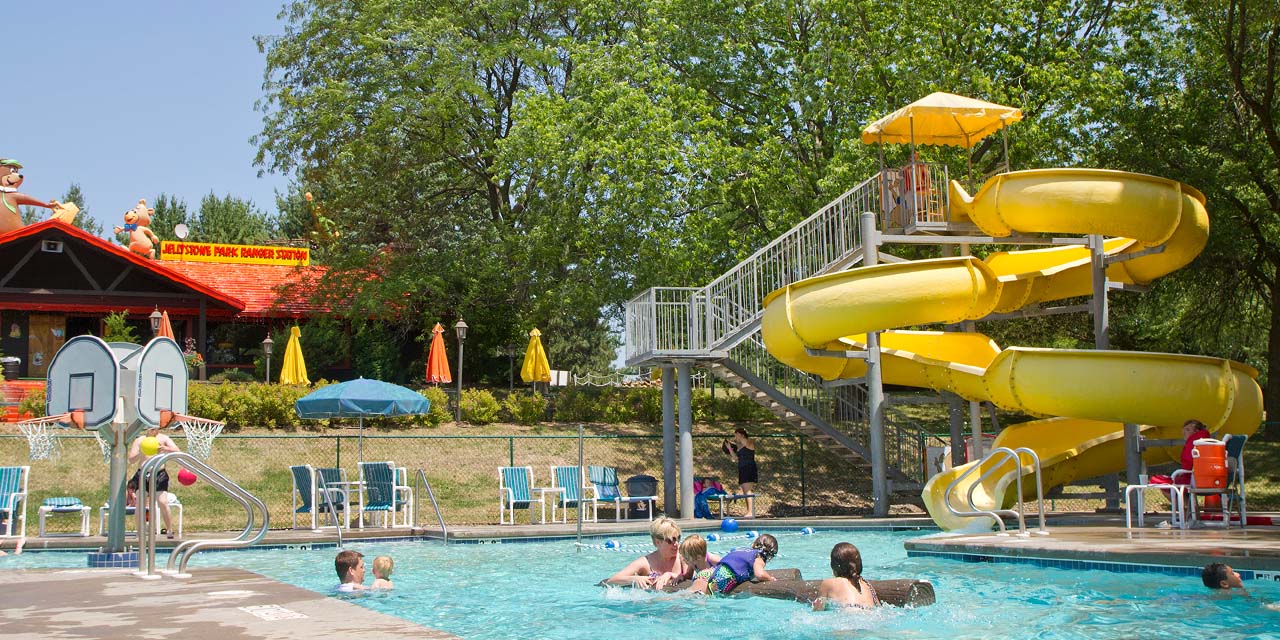 Outside pool at Yogi Bear Camp-Resort & Water Playground