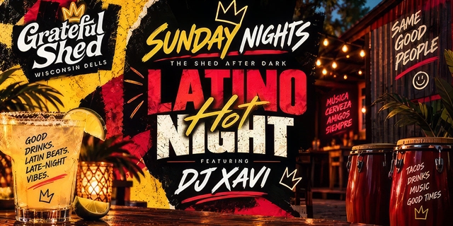 Latino Night at Grateful Shed