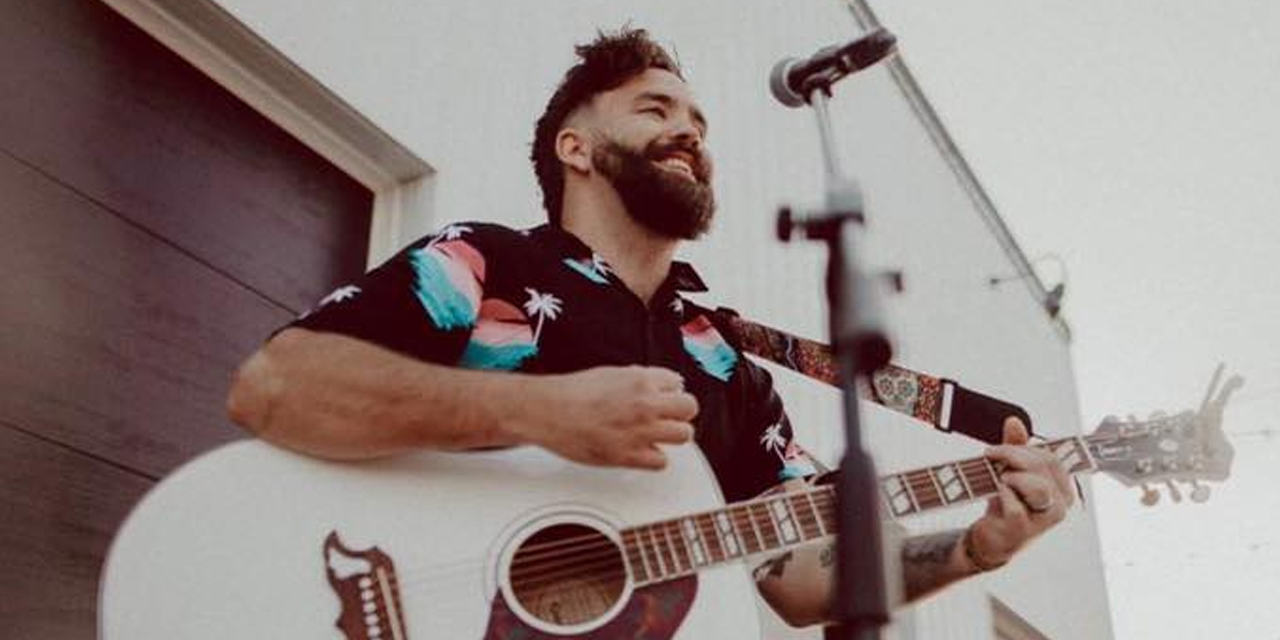 kaleb woods playing guitar