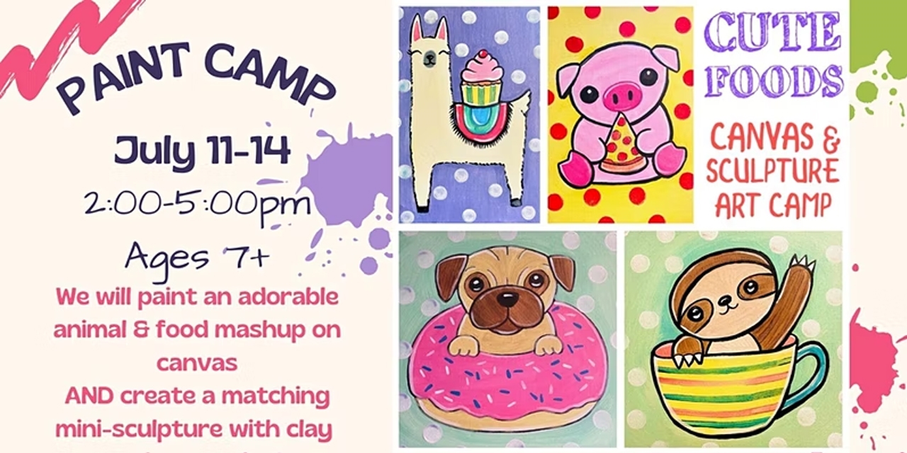 Kids Art Camp by Brushes & Bubbly.