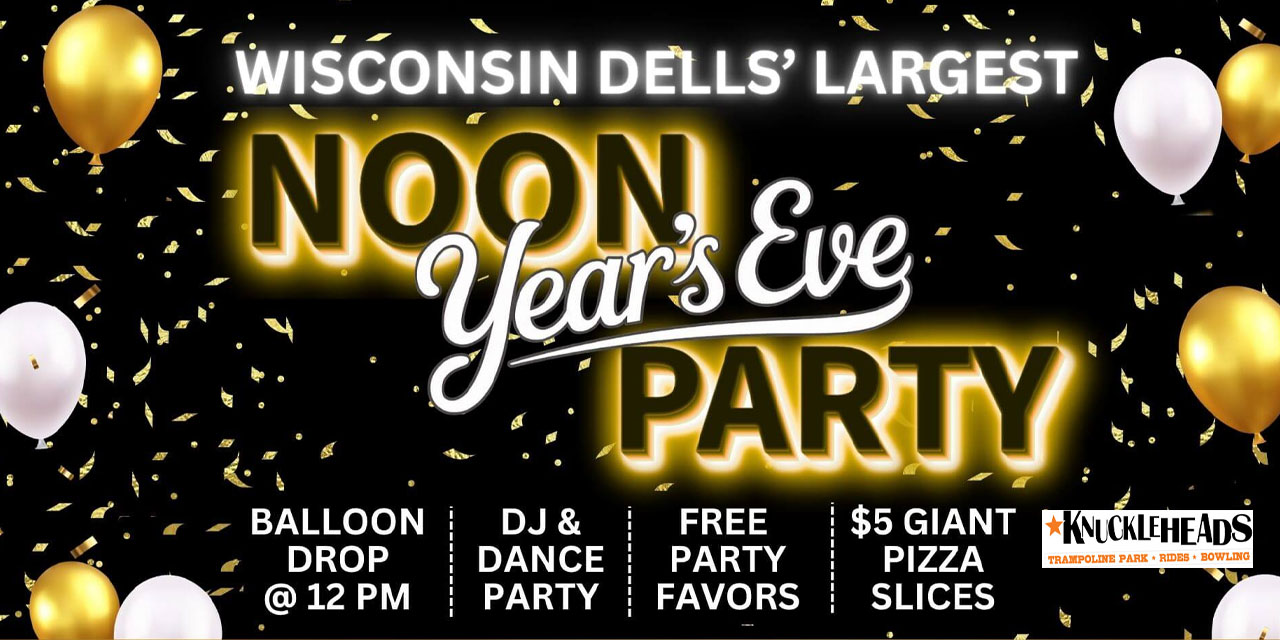 Knuckleheads Noon Year's Eve Party