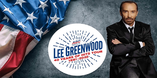 Lee Greenwood 40 Years of Hits Tour at Palace Theater.