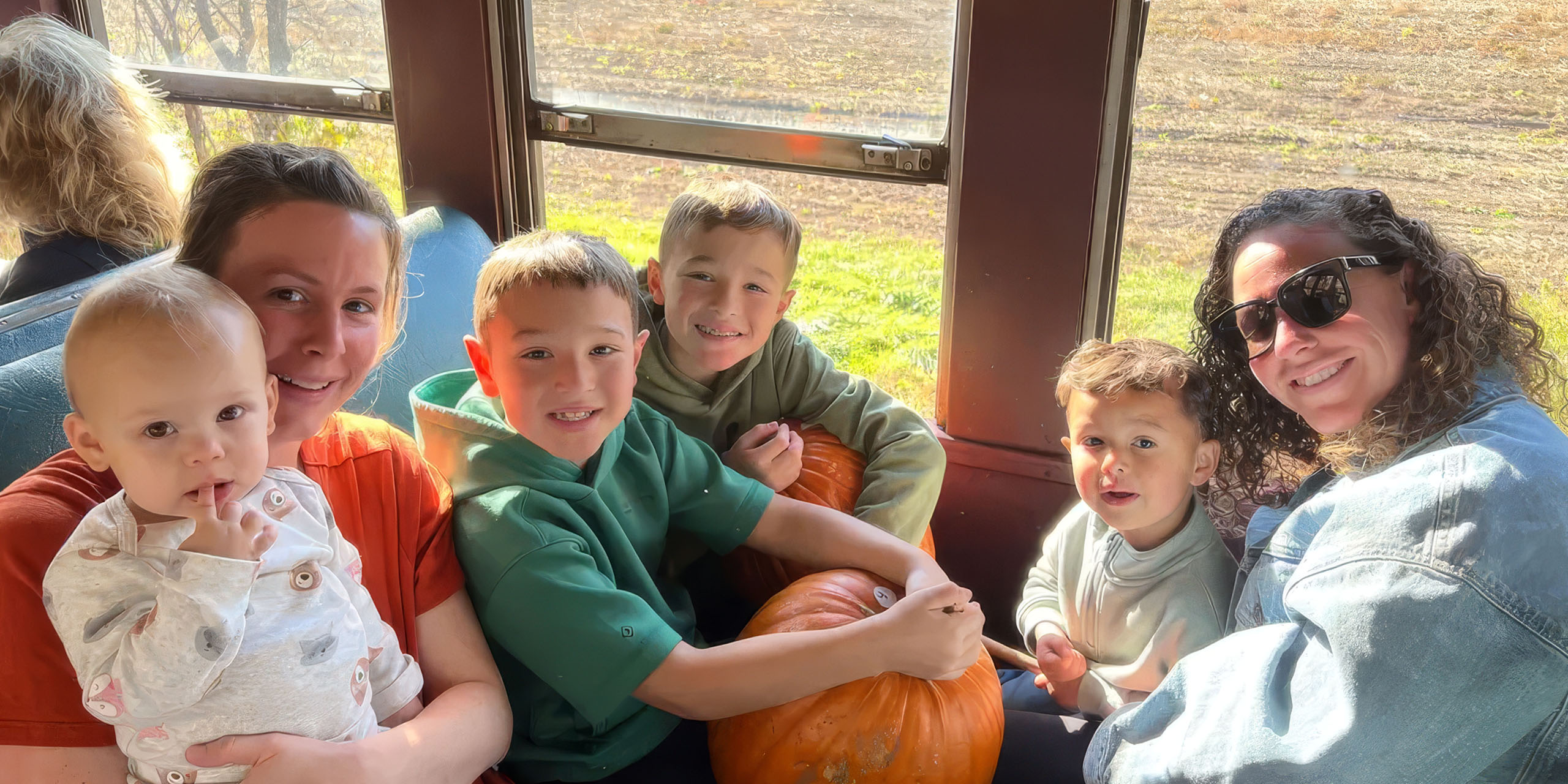 Pumpkin Special at Mid-Continent Railway Museum