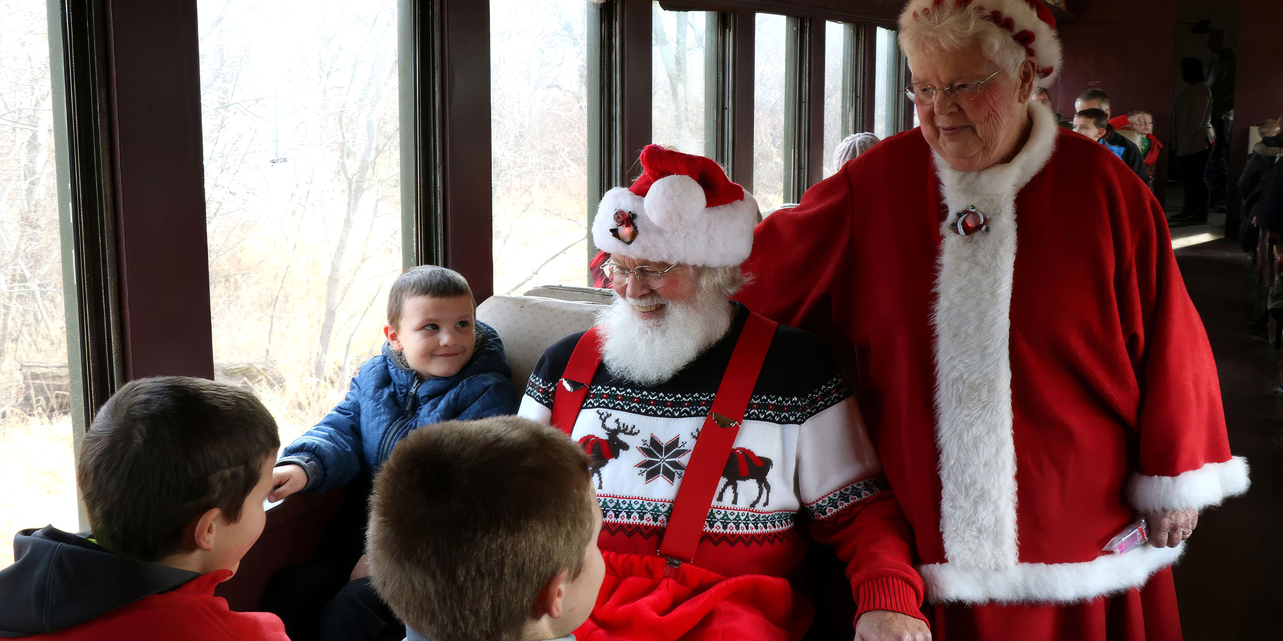 Santa Express at Mid-Continent Railway Museum