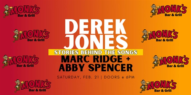 Derek Jones & The 50 South at Monk's at the Wilderness