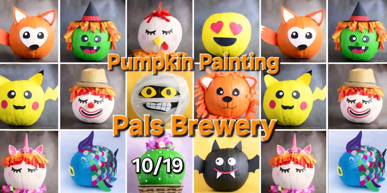 Pumpkin Painting at Pals Brewing Company