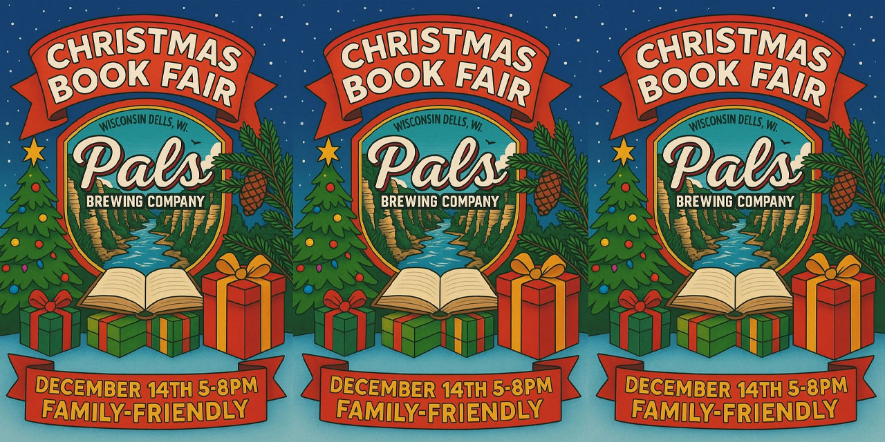 Christmas Book Fair at Pals Brewing Company