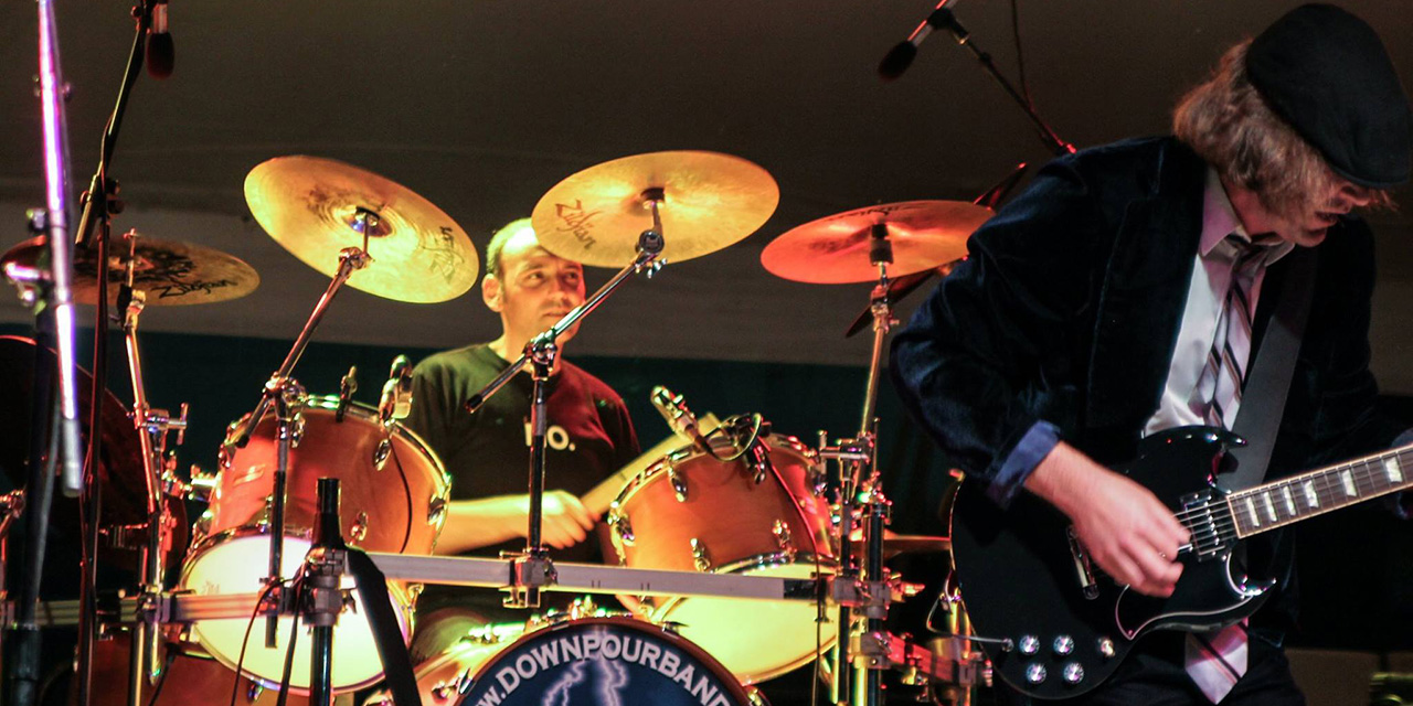 AC/DC Drummer & Guitar