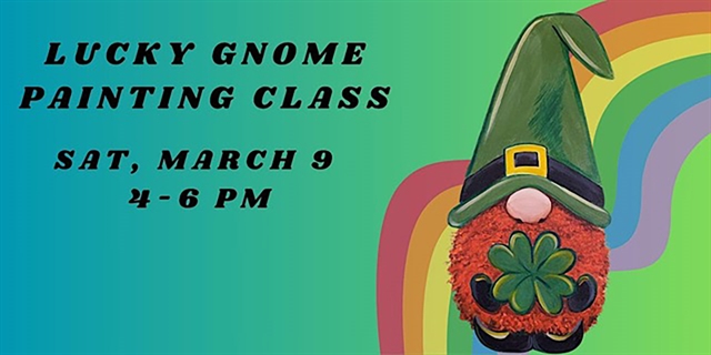 lucky gnome paint class