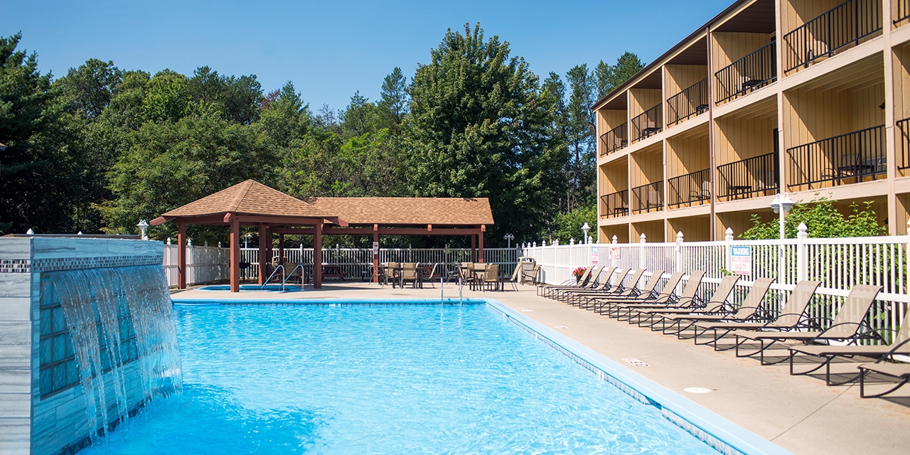 The outdoor pool at Best Western Ambassador Inn & Suites