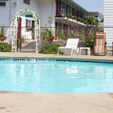 Fitzgerald&apos;s Motel outdoor pool.