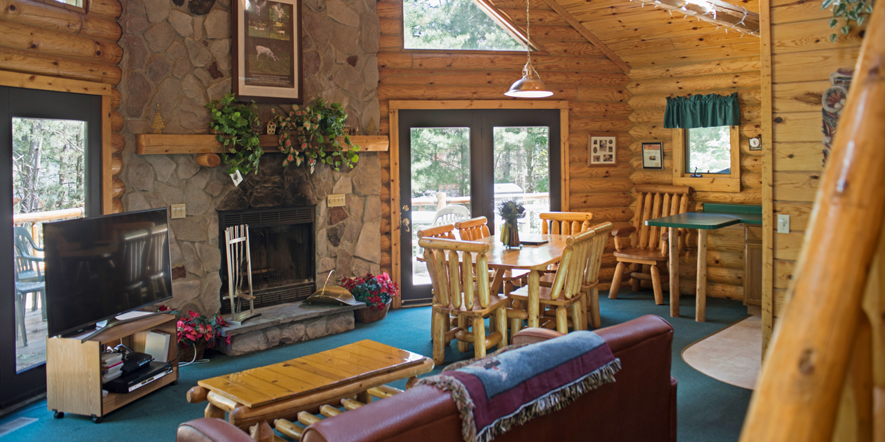 Cabin interior.