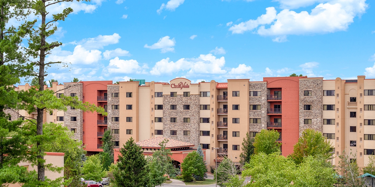 Exterior of Chula Vista Resort Condominiums.