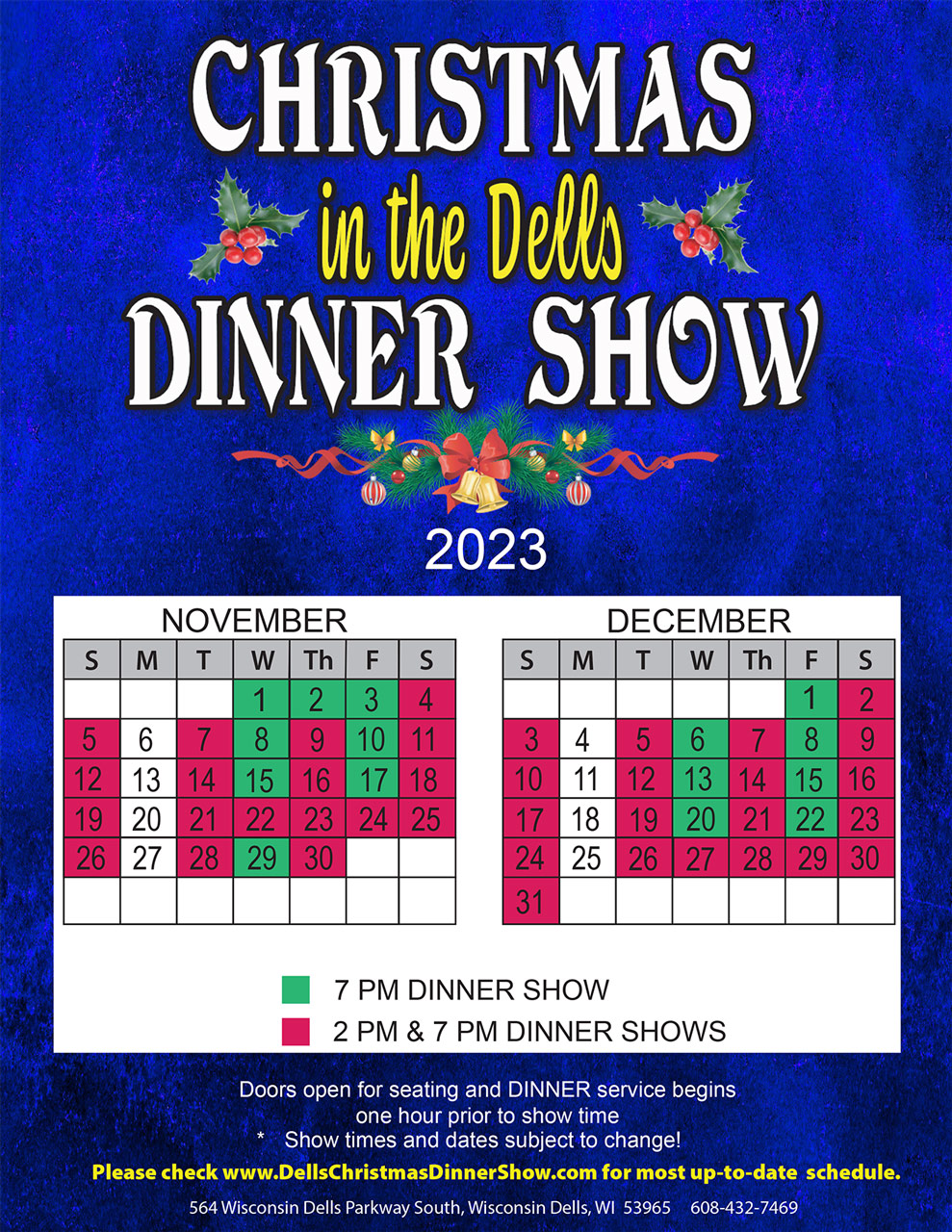 Christmas in the Dells Dinner Show