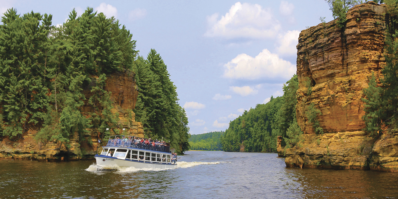 upper dells boat tour parking