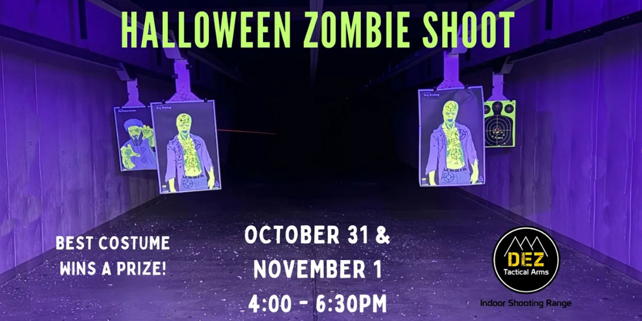 Halloween Zombie Shoot at DEZ Tactical Arms & Indoor Shooting Range