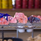Gemstones at Dells Mining Co. in Lake Delton.