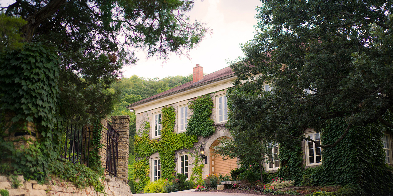 Exterior of Wollersheim Winery & Distillery.