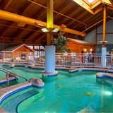Indoor pool area.