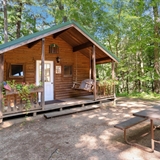 Cabin exterior at Yogi-Bear Camp-Resort.