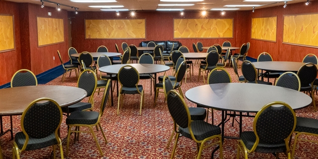 Larger convention room at Mt Olympus Resort.