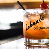 A famous Ishnala old fashioned cocktail.