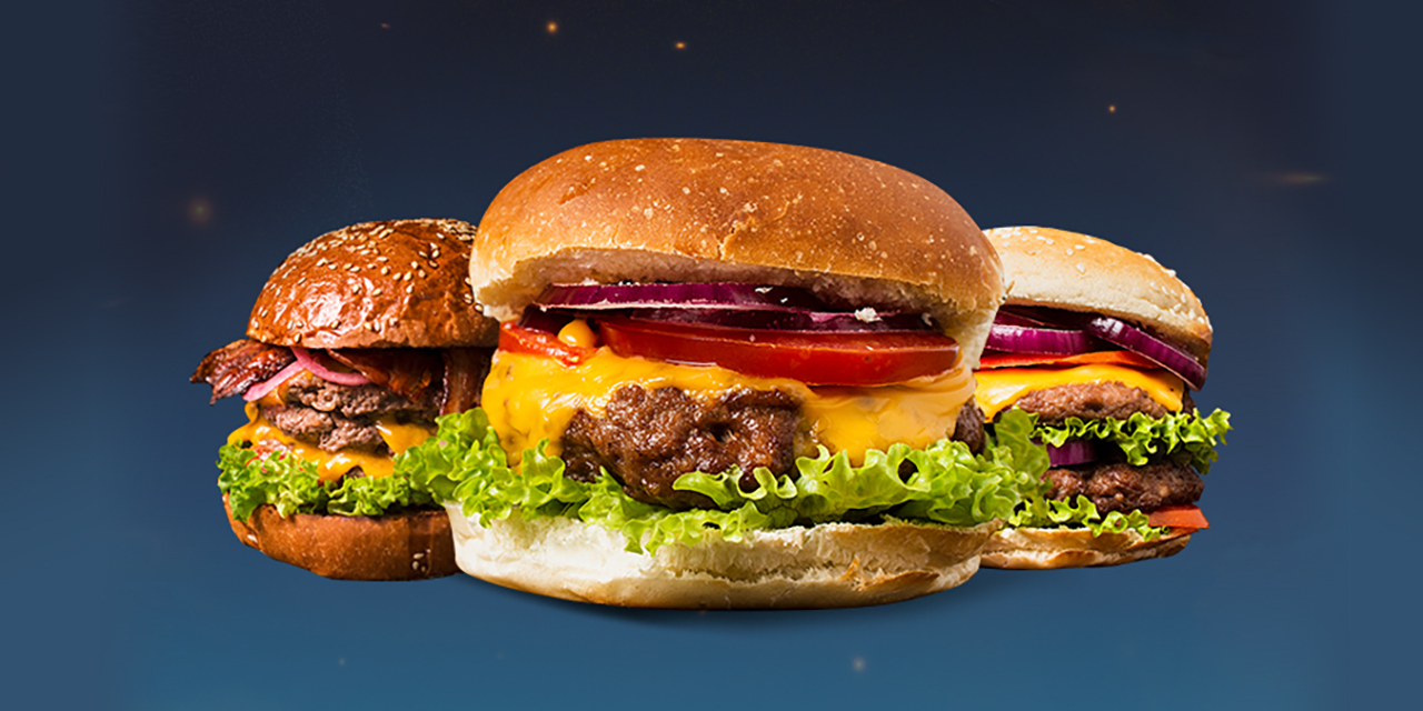 A selection of cheeseburgers from Stand Rock Café.