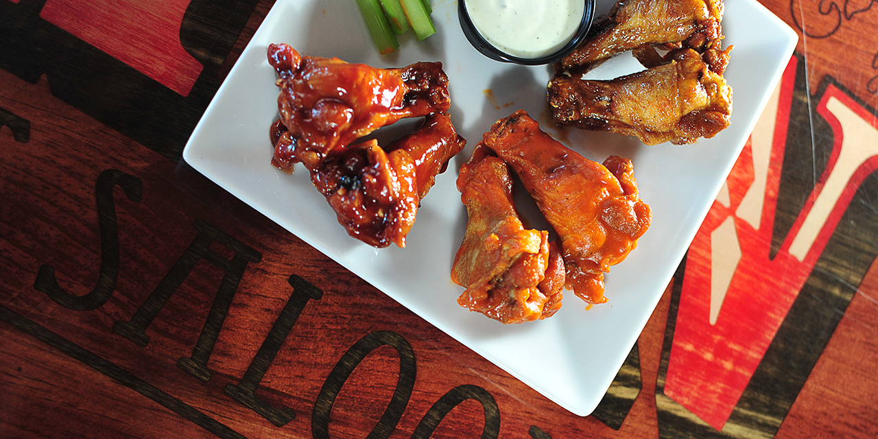 Chicken wings at Tug's Kitchen.