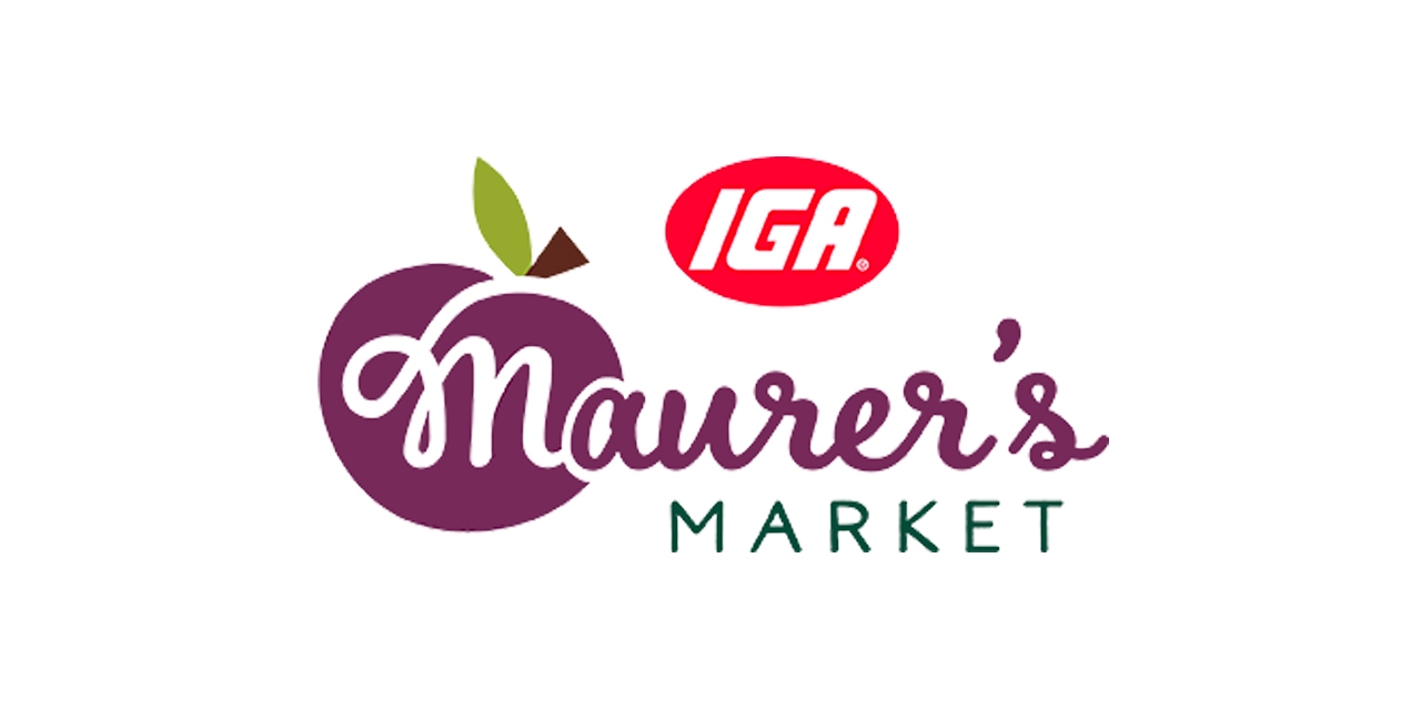 Maurer's Market IGA logo.
